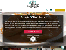 Tablet Screenshot of mangiadc.com